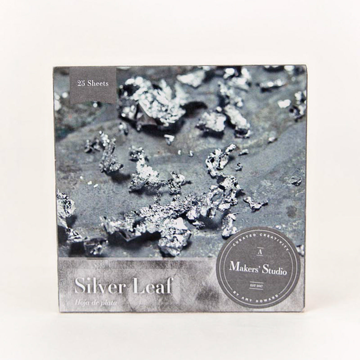 Silver Leaf - 6"x6"