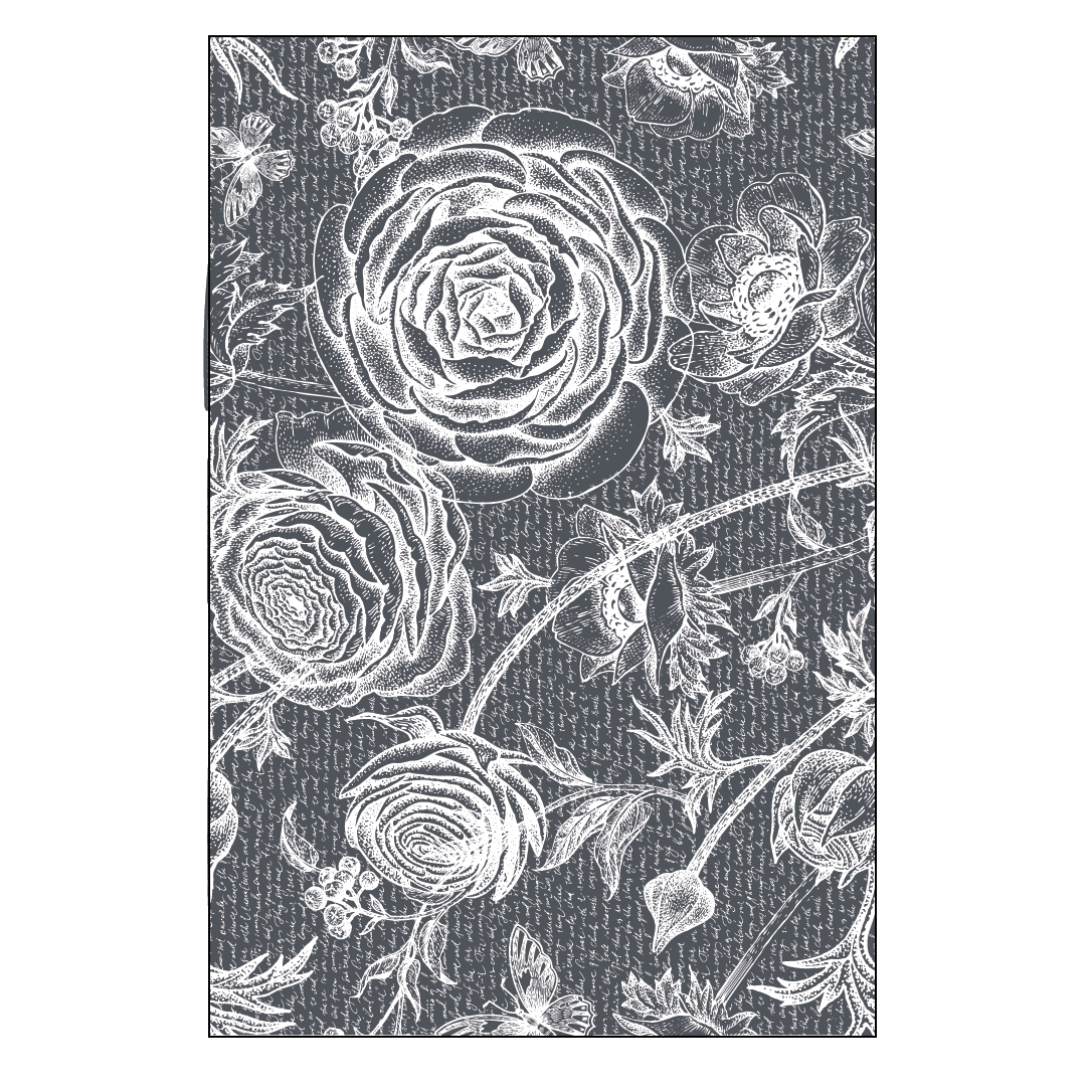 Roses - Mesh Stencil 12x18