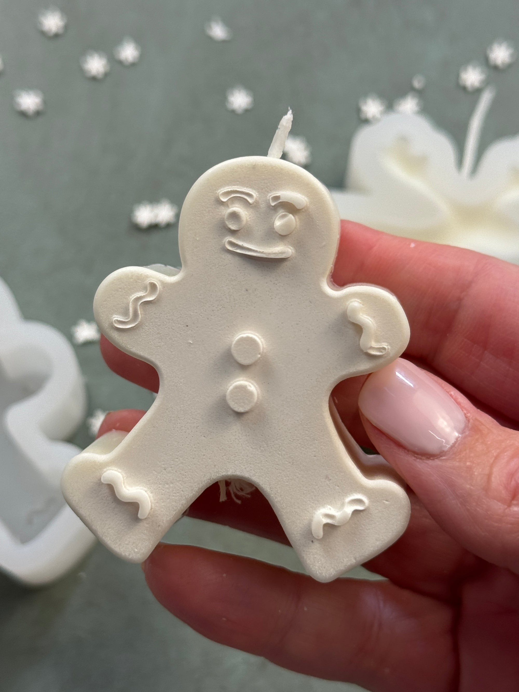 Merry Christmas Molds Set of 4