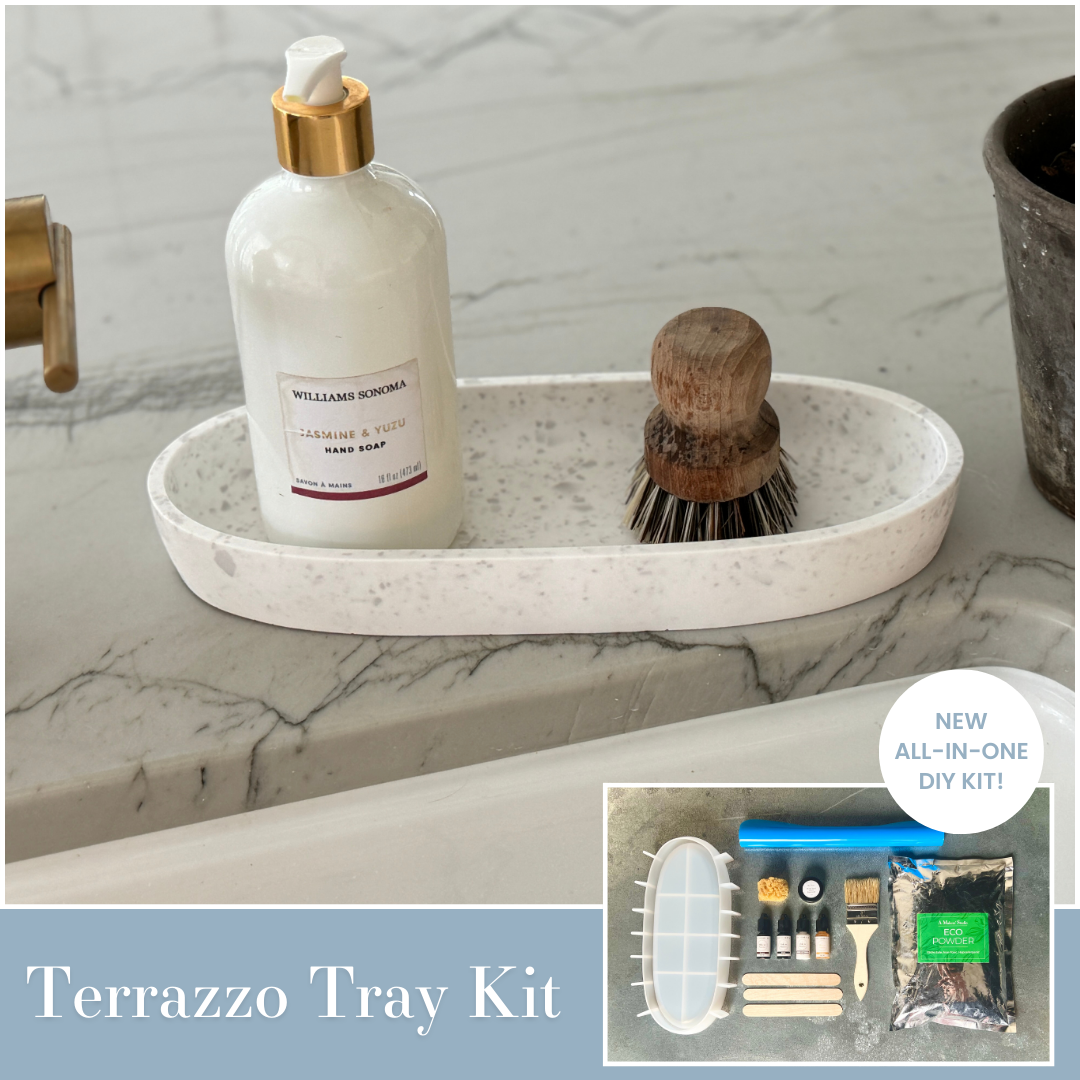 Elegant Terrazzo Tray Kit