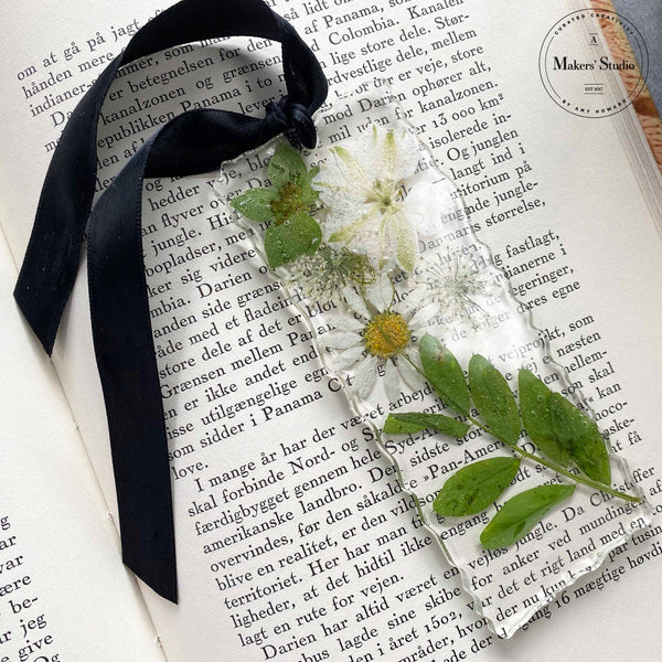 Floral Acrylic Bookmark – Wise Words Studio