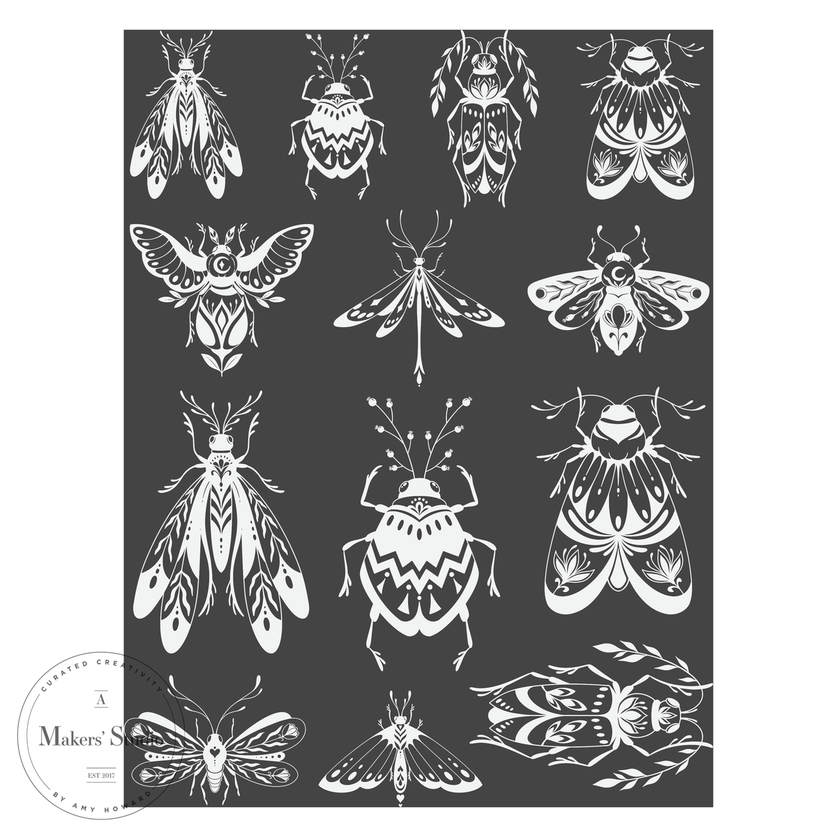 30 Pcs Animal Stencil，Small Animal Drawing Stencils，Reusable Cartoon  Template，Elephant Horse Monkey Butterfly Stencil for Painting，DIY Crafts  Stencils