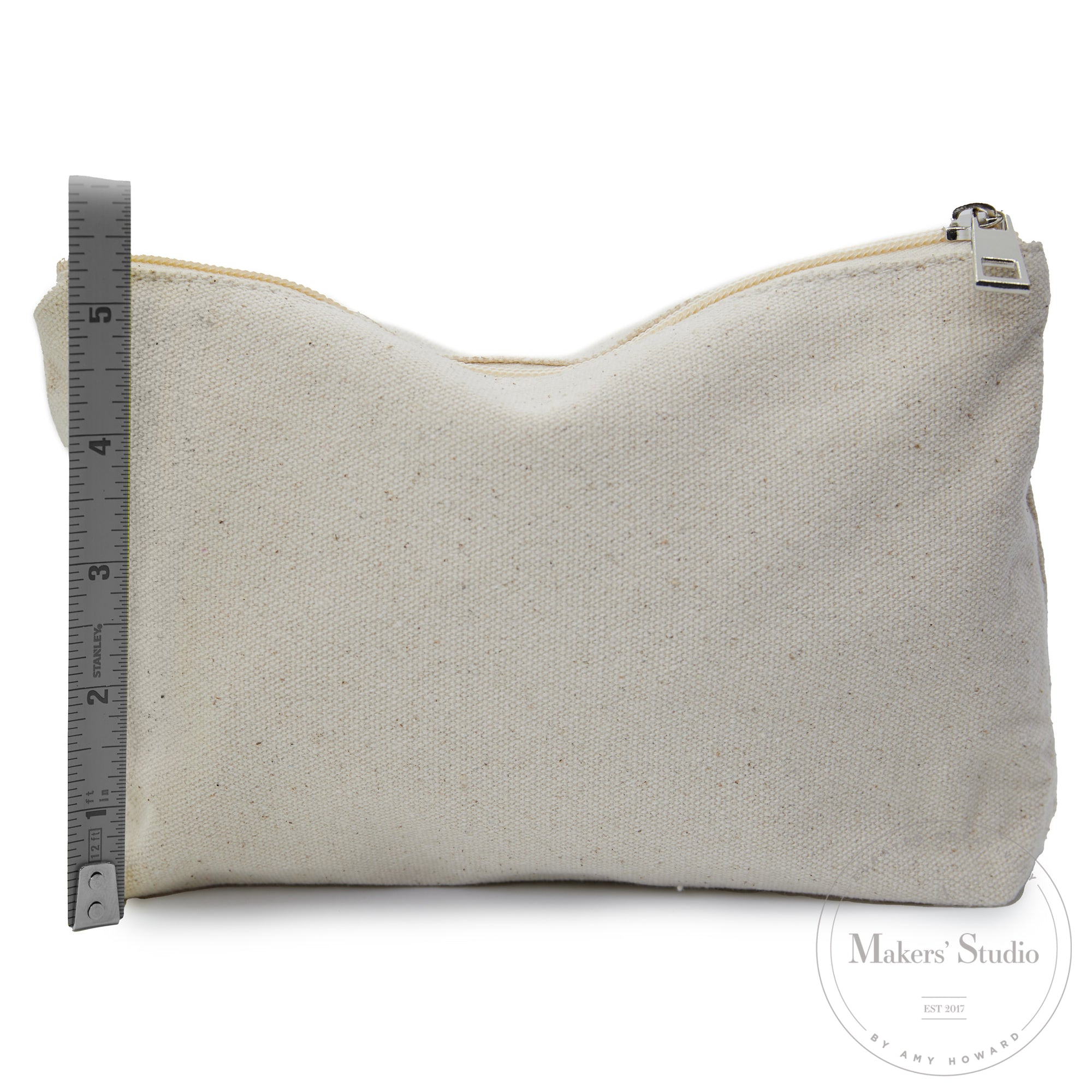 Ivory Canvas Pouch - A Makers' Studio Store