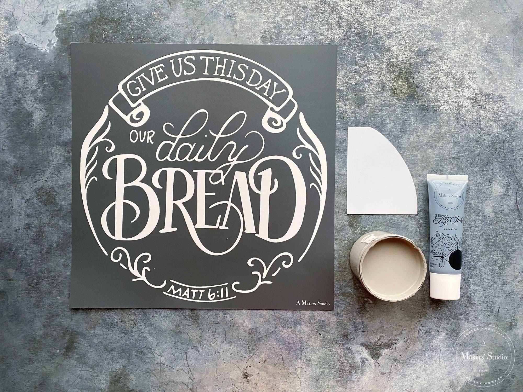 Daily Bread Wall Hanging Project