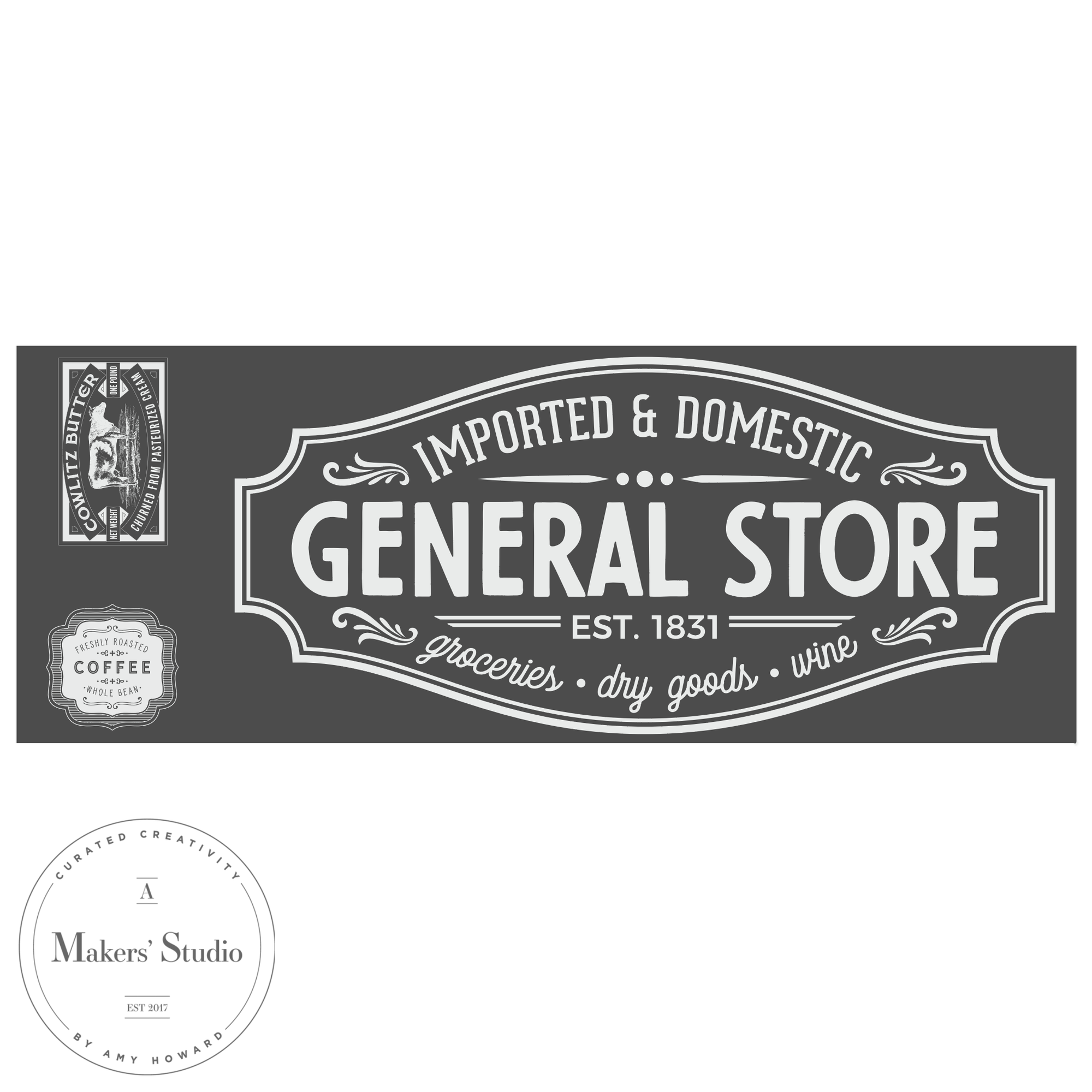 General Store - Mesh Stencil 9x24