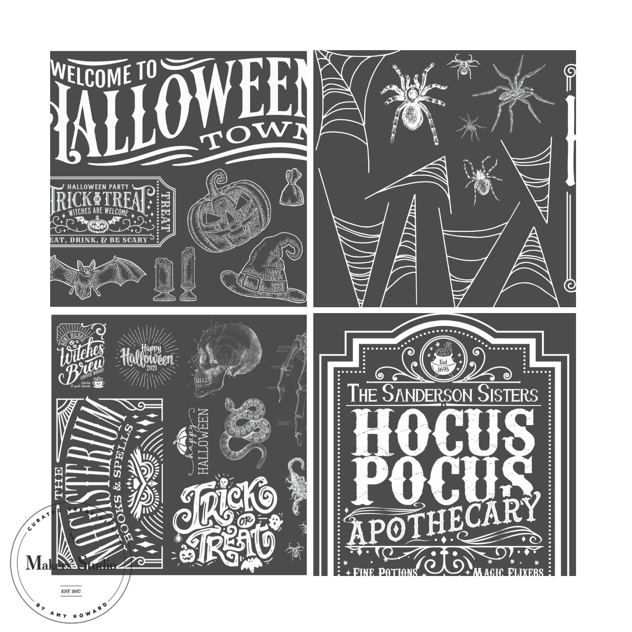 Halloween Stencil Bundle