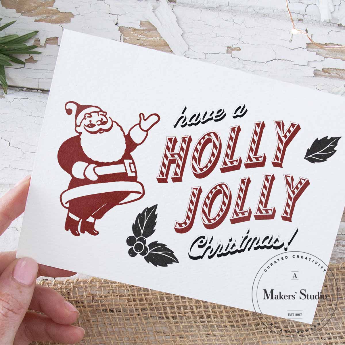 Holly Jolly Stencil Bundle