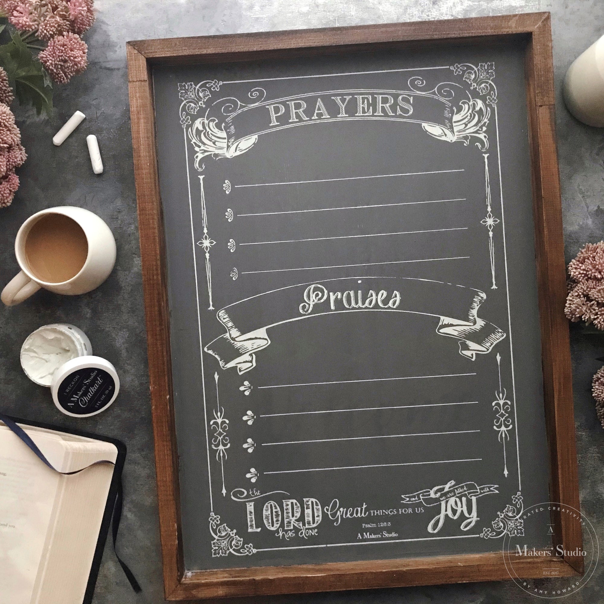 Prayer Board with Pray