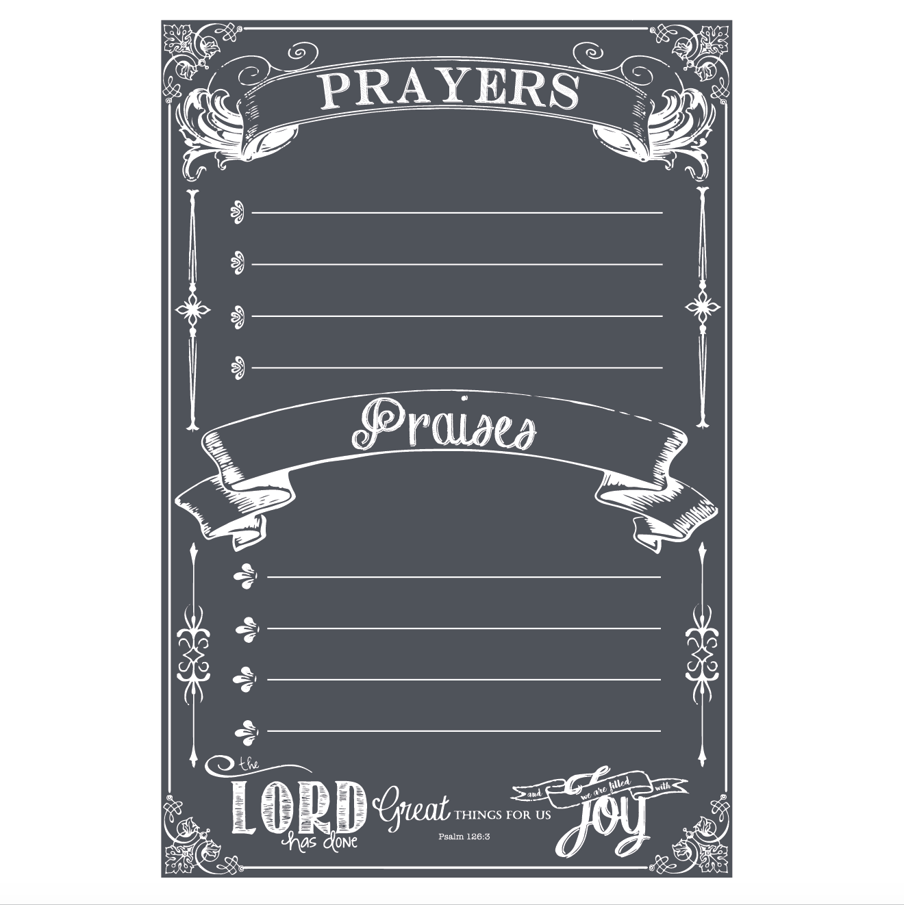  Prayer Board