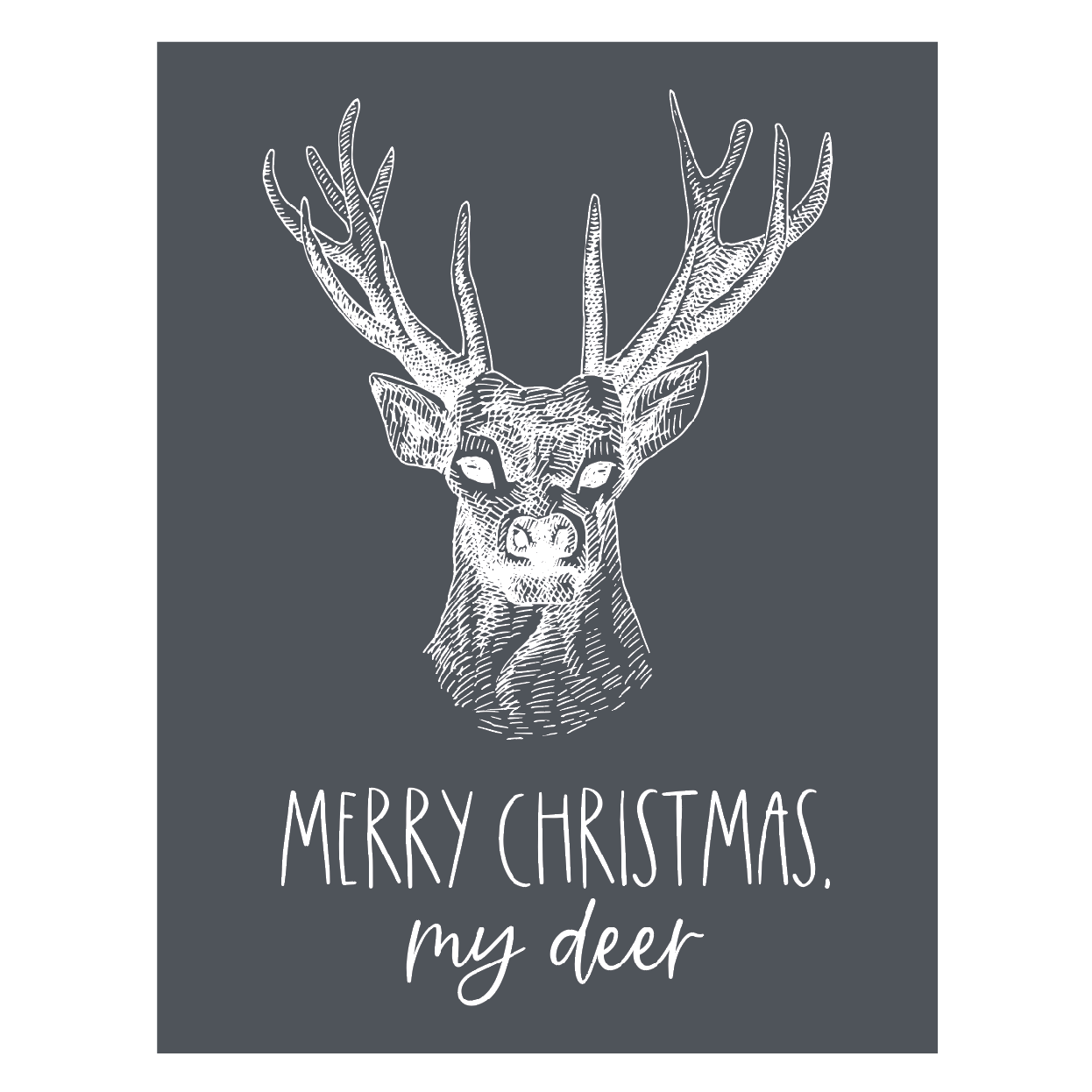 My Deer - Mesh Stencil 8.5x11