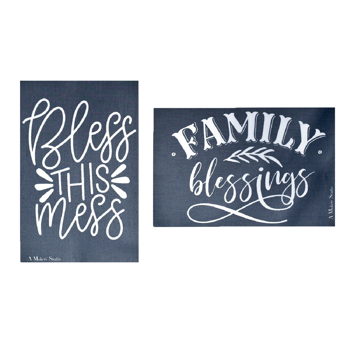 Family Blessings - Mesh Stencil 2 Pack 5.5x8.5